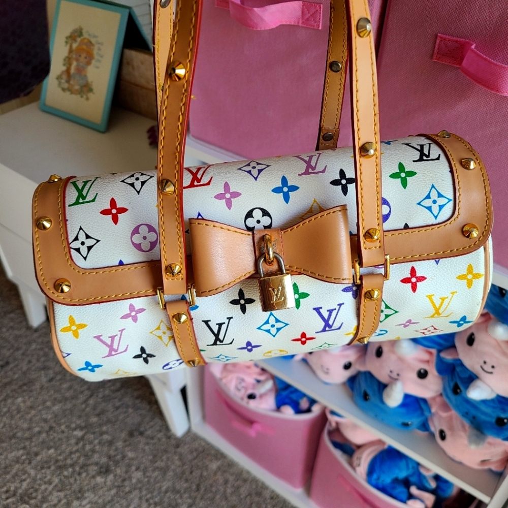 Louis Vuitton Multicolore Papillion Purse